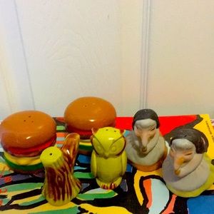 🌟3 for $40!🌟 Lot of 3 Salt & Pepper Shaker Sets Vintage